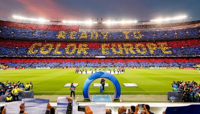 Camp Nou sân bóng đá lớn nhất ở châu Âu