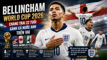 Jude Bellingham World Cup 2026: Tiền Vệ 22 Tuổi Và Giấc Mơ Vô Địch Đầu Tiên Của Nước Anh Từ 1966