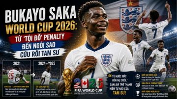 Bukayo Saka World Cup 2026: Ngôi Sao Arsenal 22 Tuổi Và Tham Vọng Đưa Anh Quốc Lên Ngôi