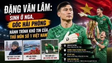 Thủ Môn Đặng Văn Lâm: Người Gác Đền Số 1 Việt Nam Gốc Nga Và Cuộc Sống Hạnh Phúc Bên Con Trai “Gấu”