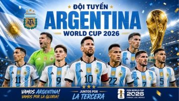 Đội Tuyển Argentina World Cup 2026 – Nhà Vô Địch Bảo Vệ Ngôi Vương