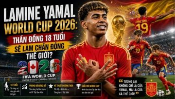 Lamine Yamal World Cup 2026: Thần Đồng 18 Tuổi Barcelona Với 16 Bàn Đang Viết Lại Lịch Sử Bóng Đá