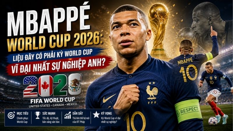 Kylian Mbappé – Ngôi Sao Sáng Nhất Bầu Trời Bóng Đá Thế Giới