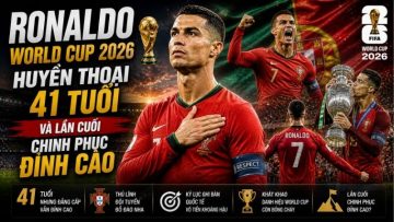 Cristiano Ronaldo World Cup 2026: Huyền Thoại 41 Tuổi Ghi 25 Bàn Al-Nassr Và Kỳ WC Thứ 6 Lịch Sử