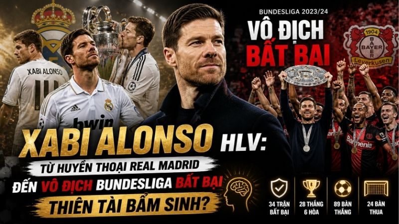 Xabi Alonso HLV: Huyền Thoại Leverkusen Bất Bại Bị Sa Thải Sau 233 Ngày Tại Real Madrid