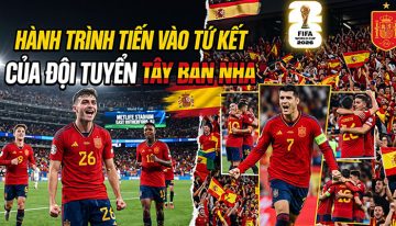 Hành trình tiến vào tứ kết của đội tuyển Tây Ban Nha