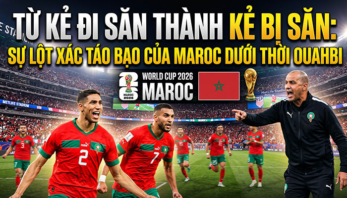 Từ kẻ đi săn thành kẻ bị săn: Sự lột xác táo bạo của Maroc dưới thời Ouahbi